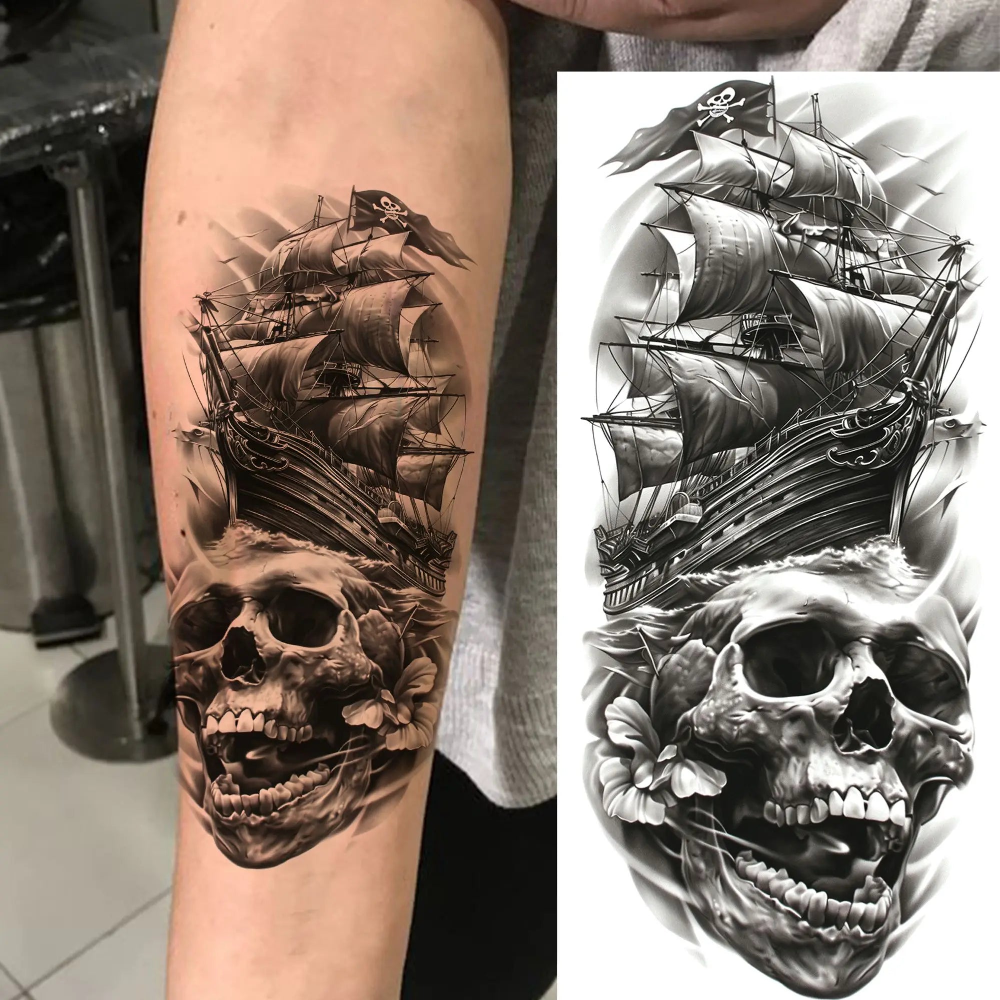 Tatouages Pirates Nautiques Éternels