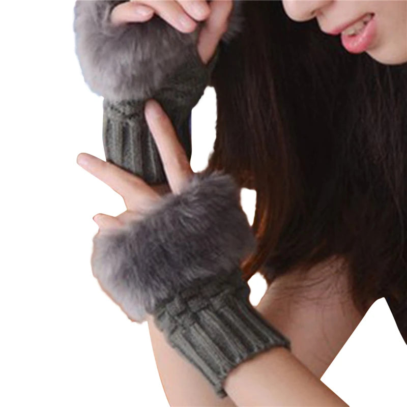 Gants Mignons Douillets pour Femmes - Hiver Chic