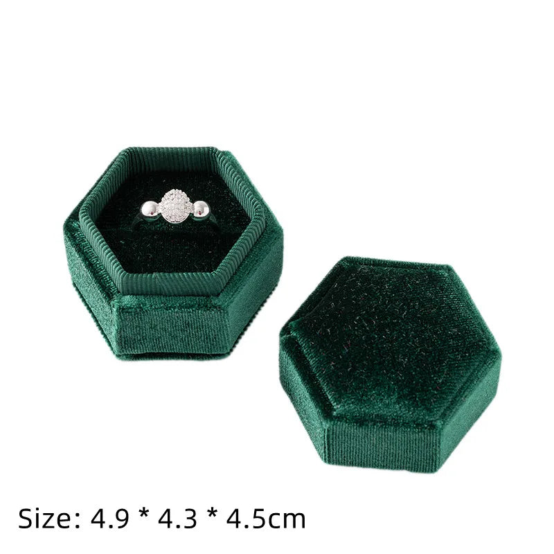 Boîte Velours Élégante pour Bijoux et Cadeaux