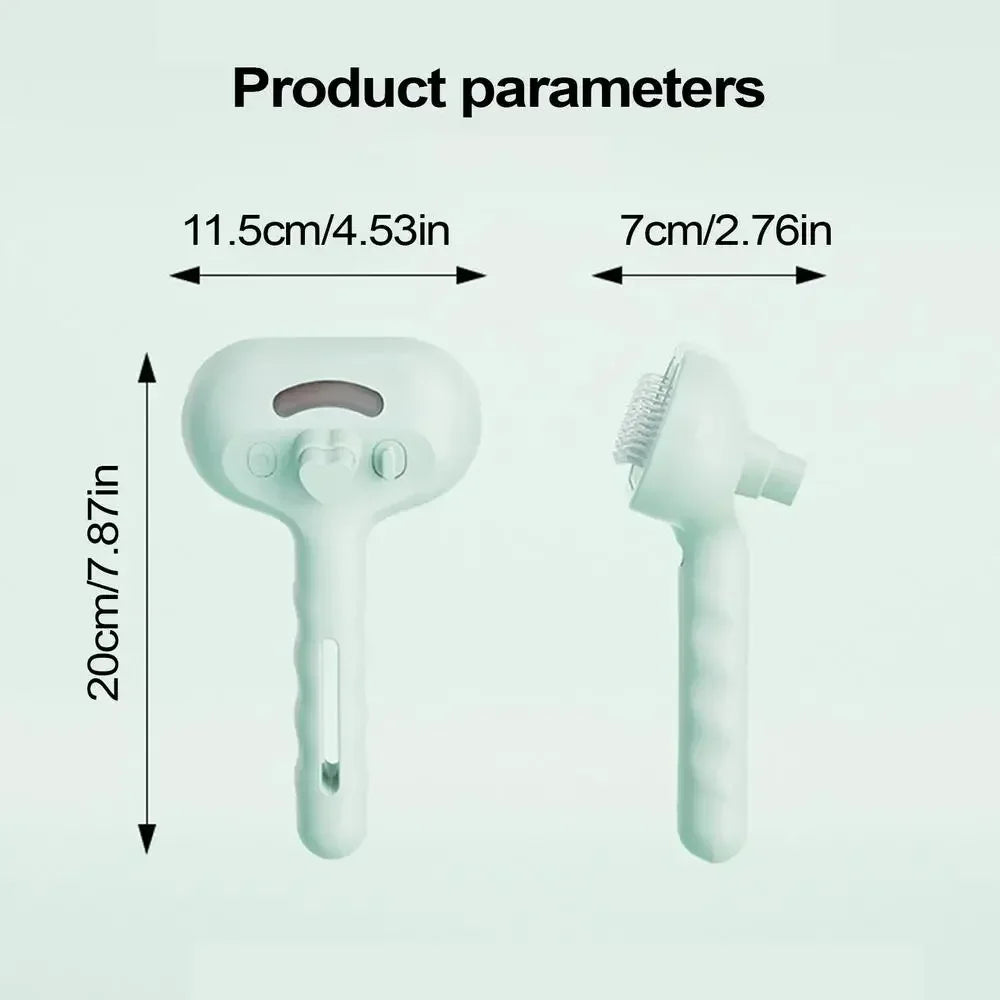 PetSteam Comb: Grooming & Massage Spray Brush