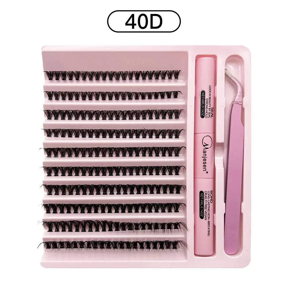 Kit Pro Cils 30D/40D/50D - Extension et Colle Essentielle