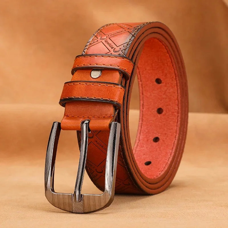 Ceinture Décontractée Cuir Ultra-Fibre Homme