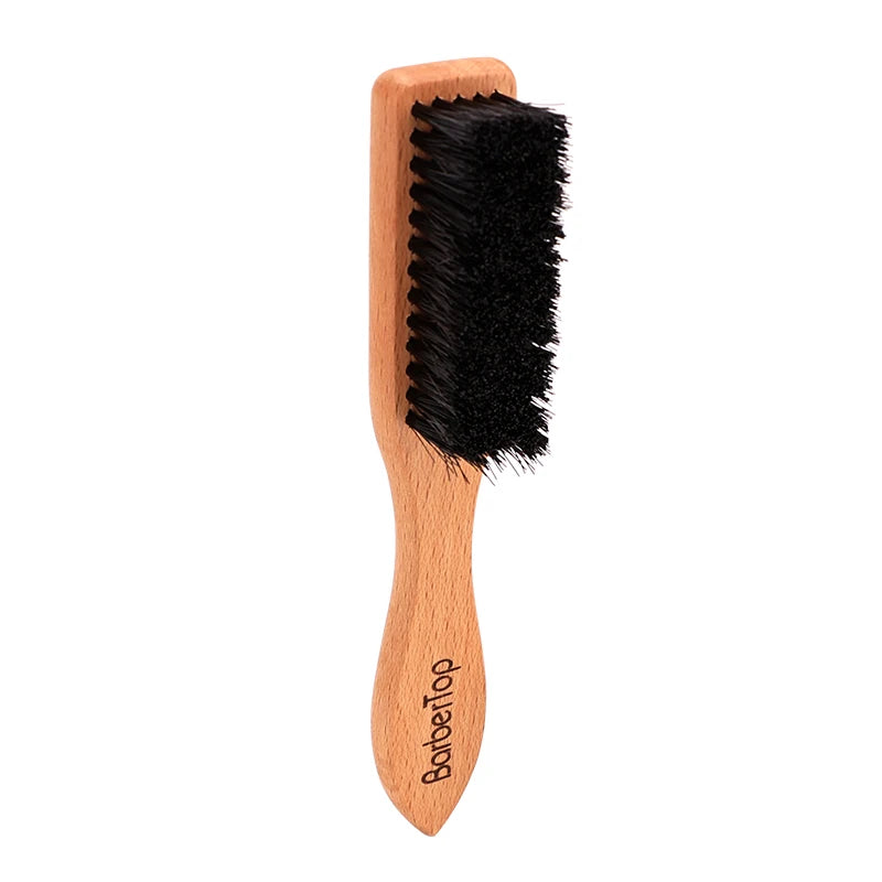 Brosse à barbe en bois - Outil de coiffure doux