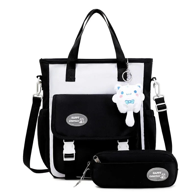 Sac à Dos Harajuku Grande Capacité en Tissu Oxford