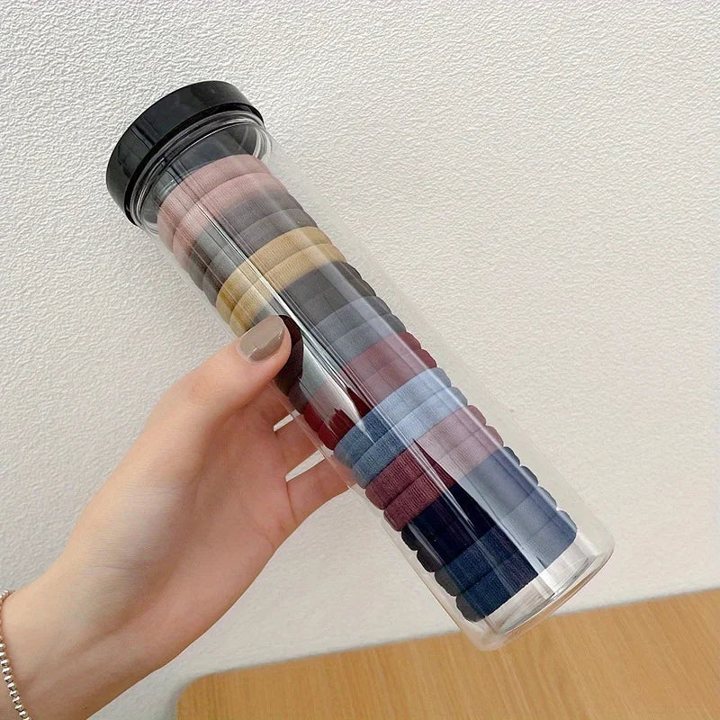 Élastiques Chic: Bandes de Cheveux Unisexes 20pcs