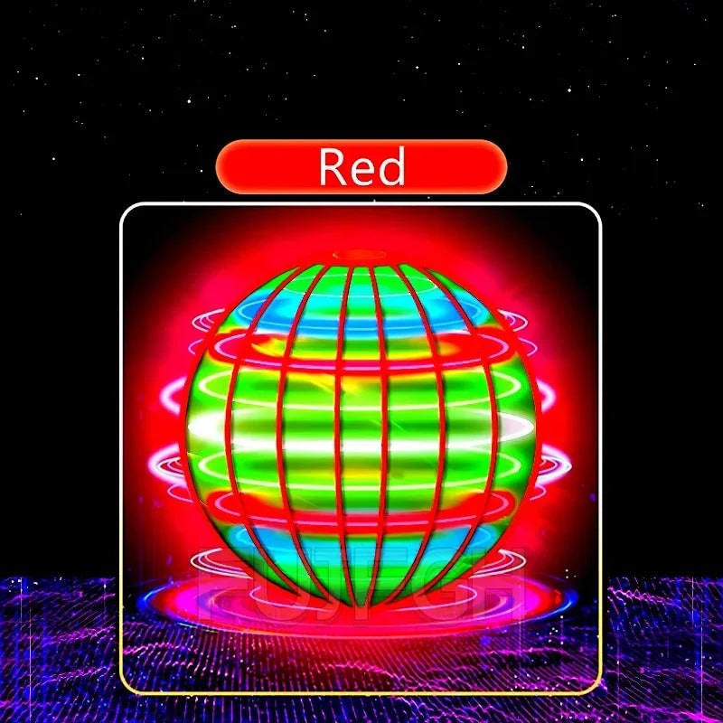Globe Volant LED Magique 360° - Jouet Suspendu Enfant