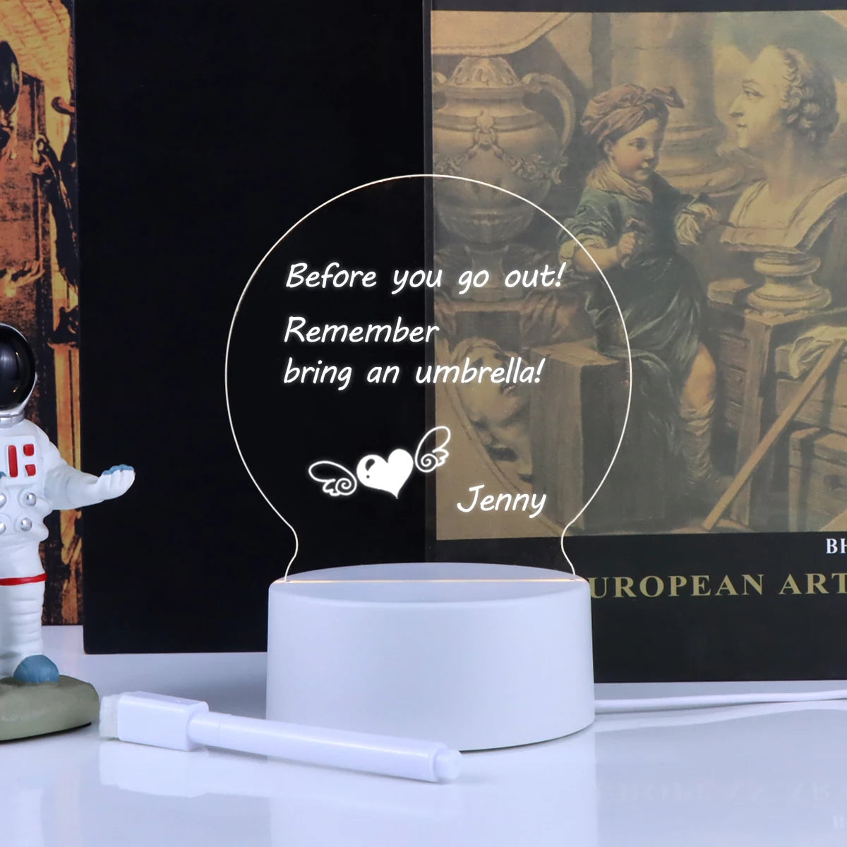 Lampe Note LED Créative