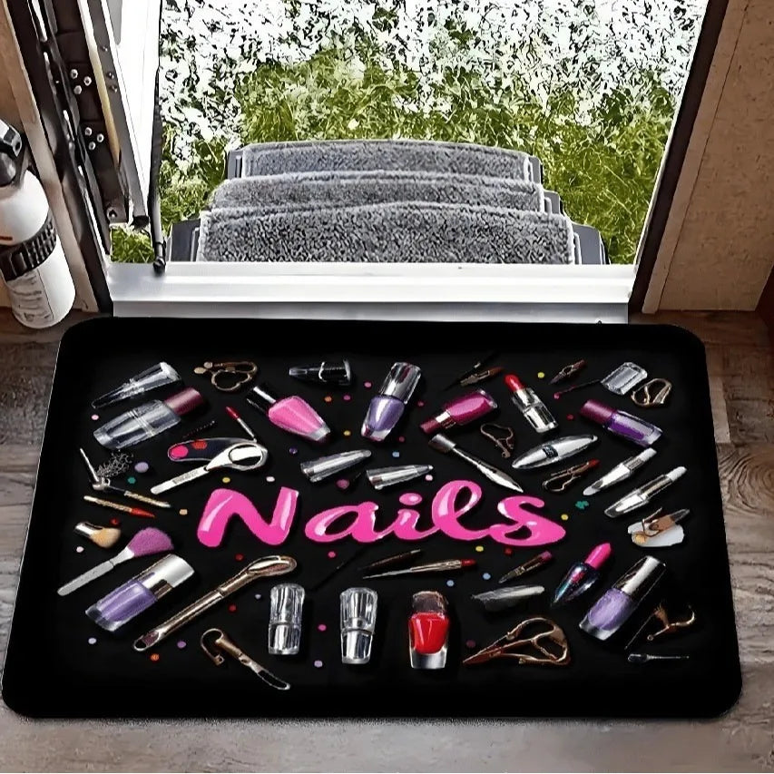 Tapis Squelette Antidérapant pour Entrée et Salle de Bain