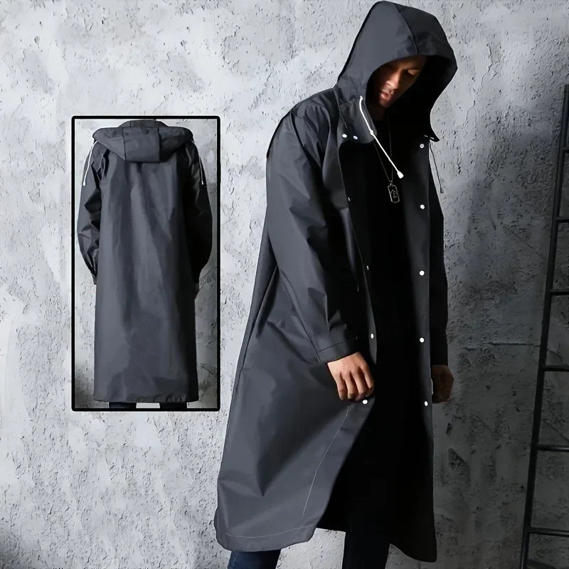 Manteau de pluie polyvalent pour aventures extérieures