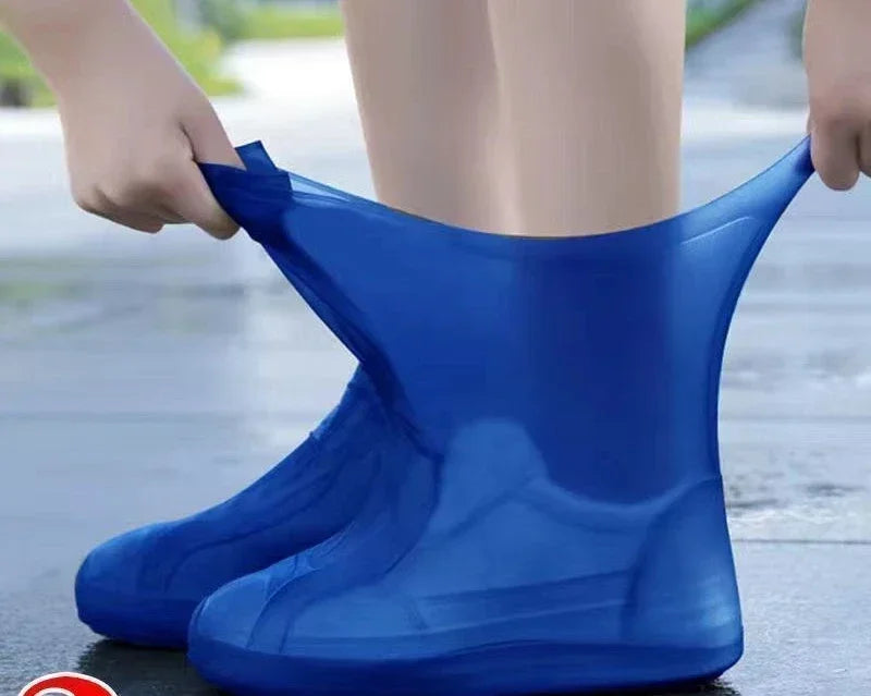 Silicone Rain Shoe Covers - Waterproof & Durable