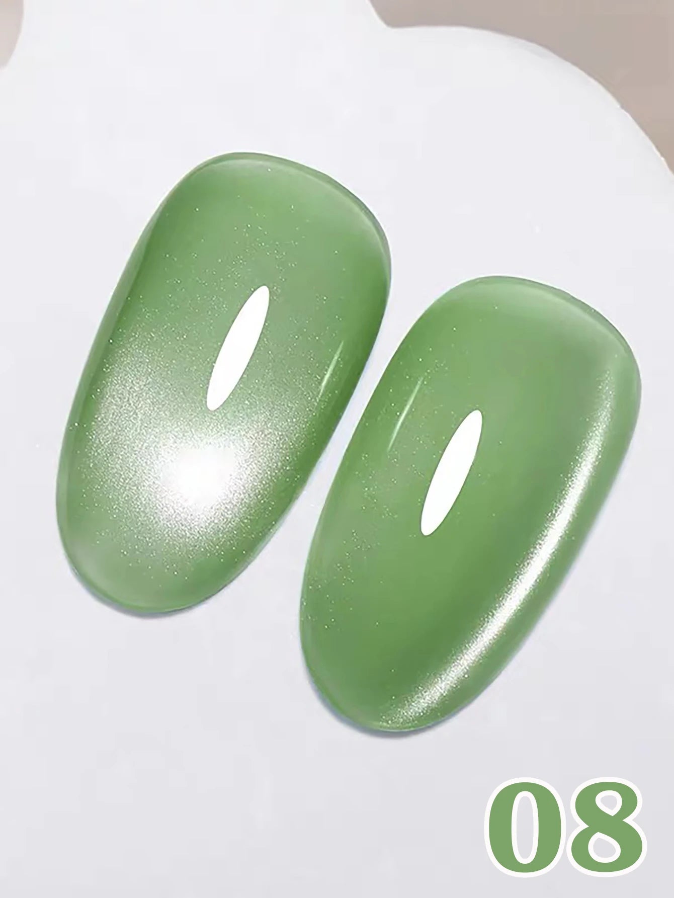 Gel Vernis Nail Art 24 pièces Éclat Rouge