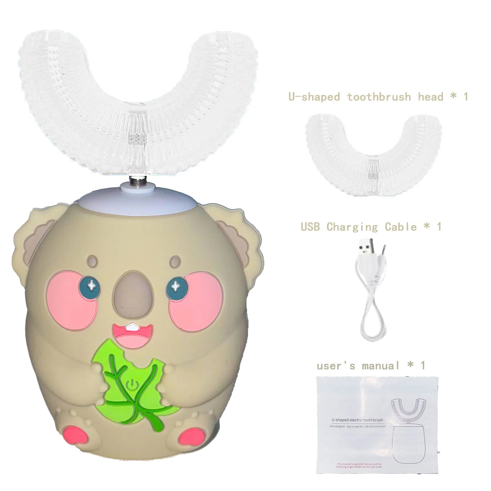 DinoBrush U: Sonic Kids' Toothbrush with 5 Modes