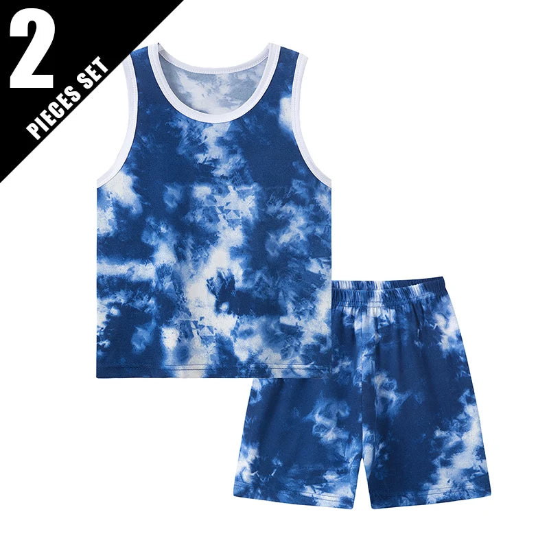 DinoCamouflage: Ensemble d'été pour enfants 2 pièces