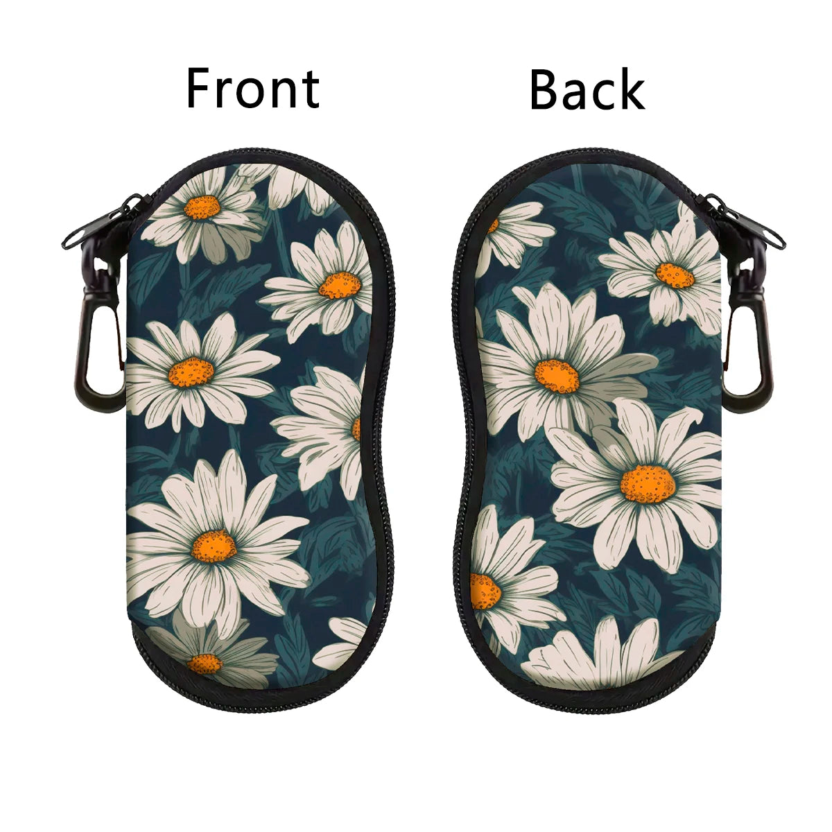 Sunflower Cat Eyewear Case - Trendy & Portable