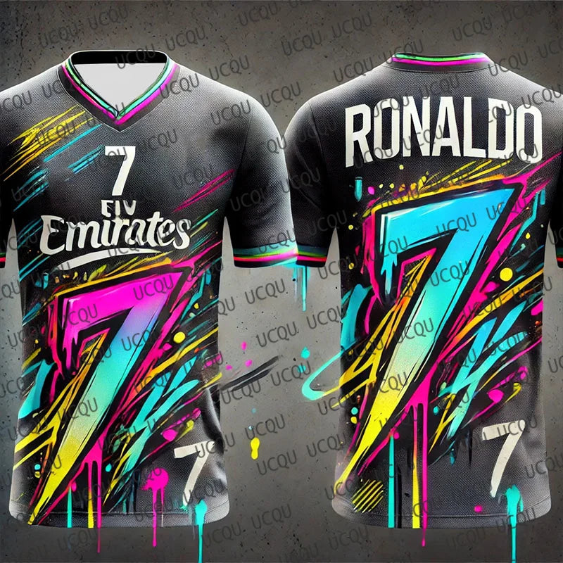Maillot Sport Ronaldo No7 Édition Spéciale Respirable