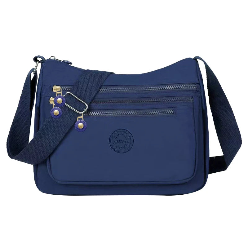 Sac Bandoulière Nylon Unisexe Chic et Décontracté