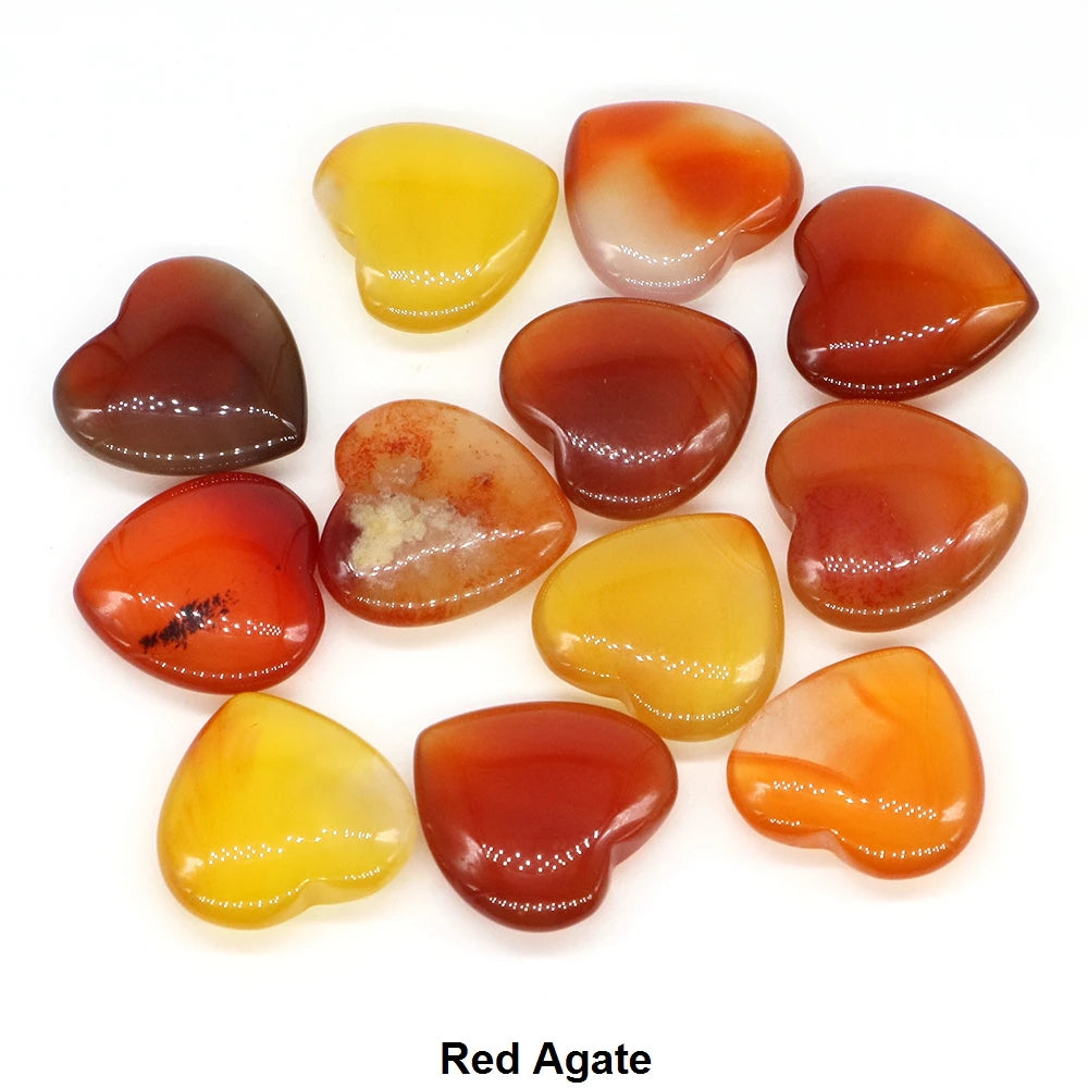 Cœur de Quartz Améthyste 20mm