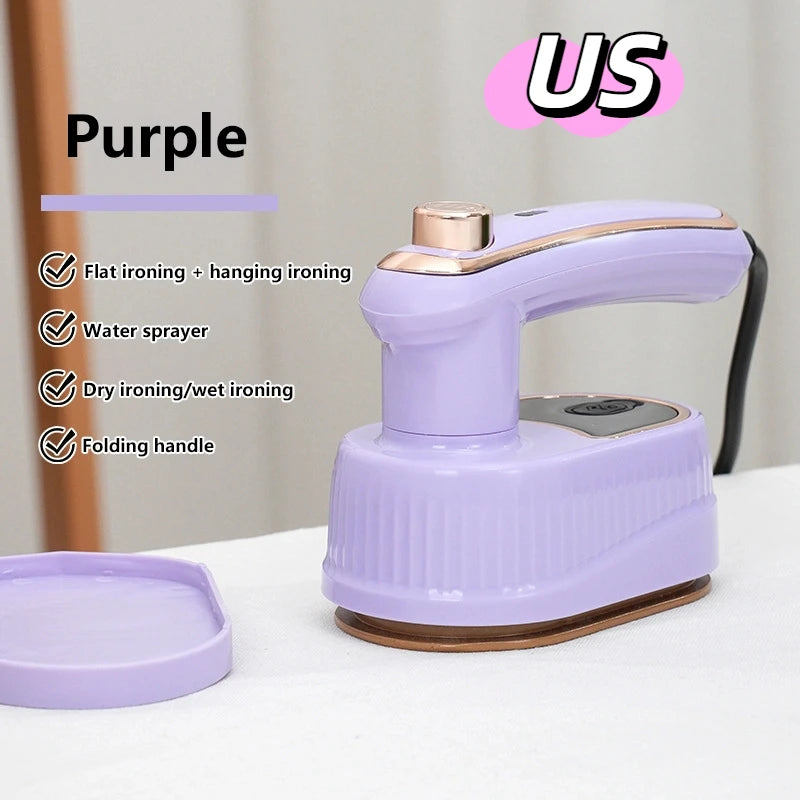 VapoDuo: Fer à vapeur portable sec & humide