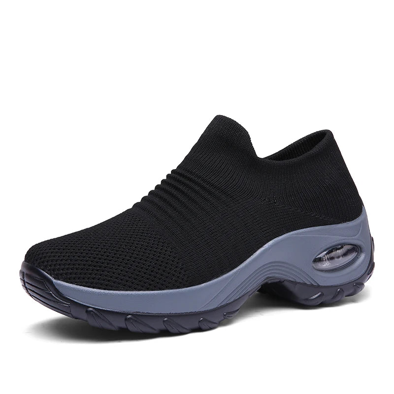 Chaussures Femme Confort Aérée Slip-On Mode