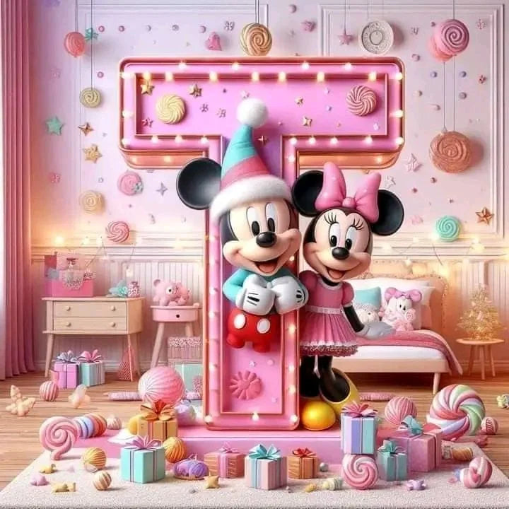 Minnie Magique : Peinture Diamant Créative