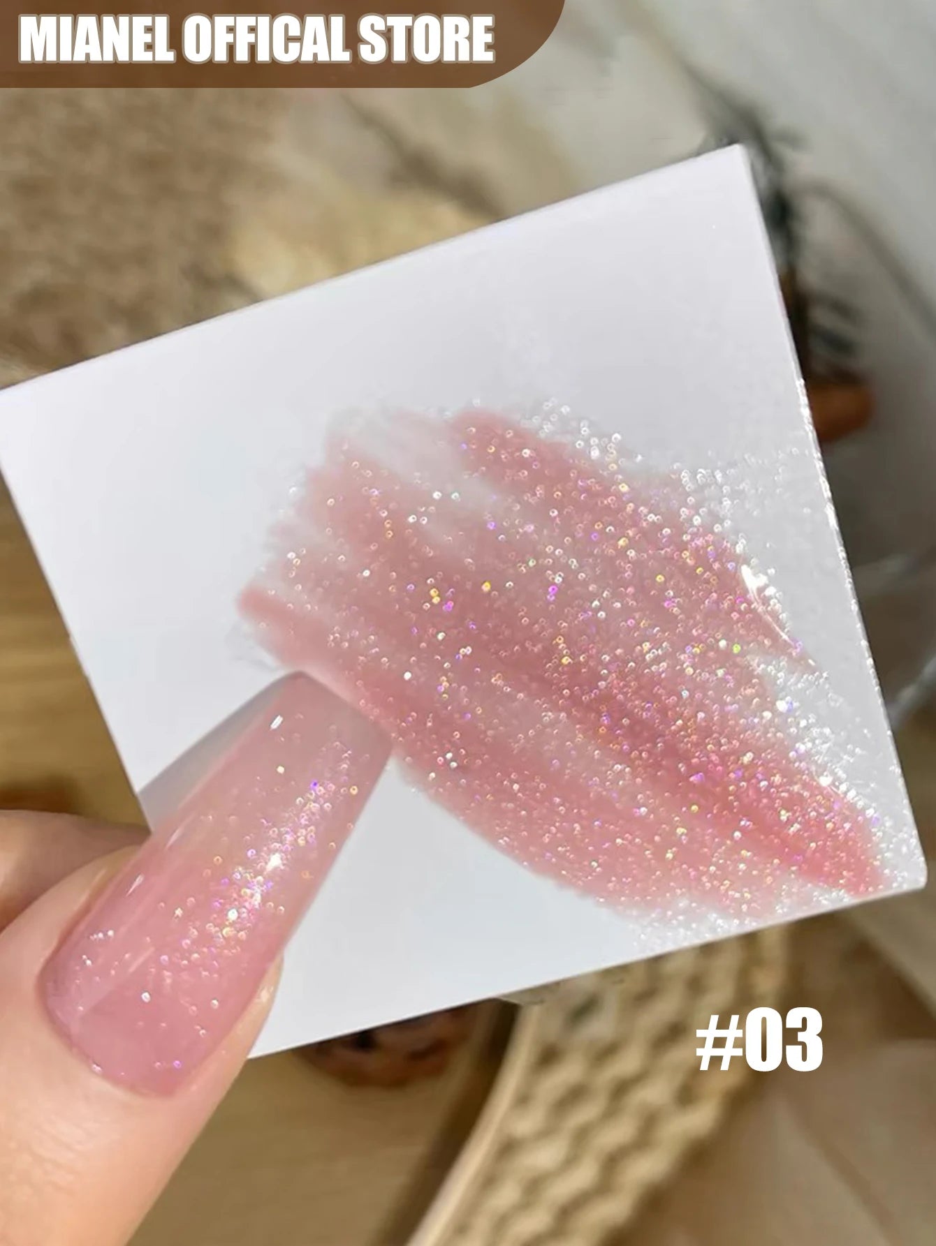 Gel Vernis Éclat Oolong 12 ml - MISS SHAKAN