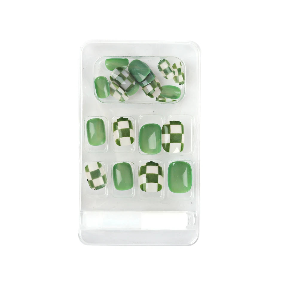 24 Faux Ongles Ballerine Acrylique Press-On