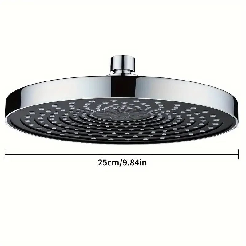 Pommeau Douche Éco 25cm Haute Pression Pluie