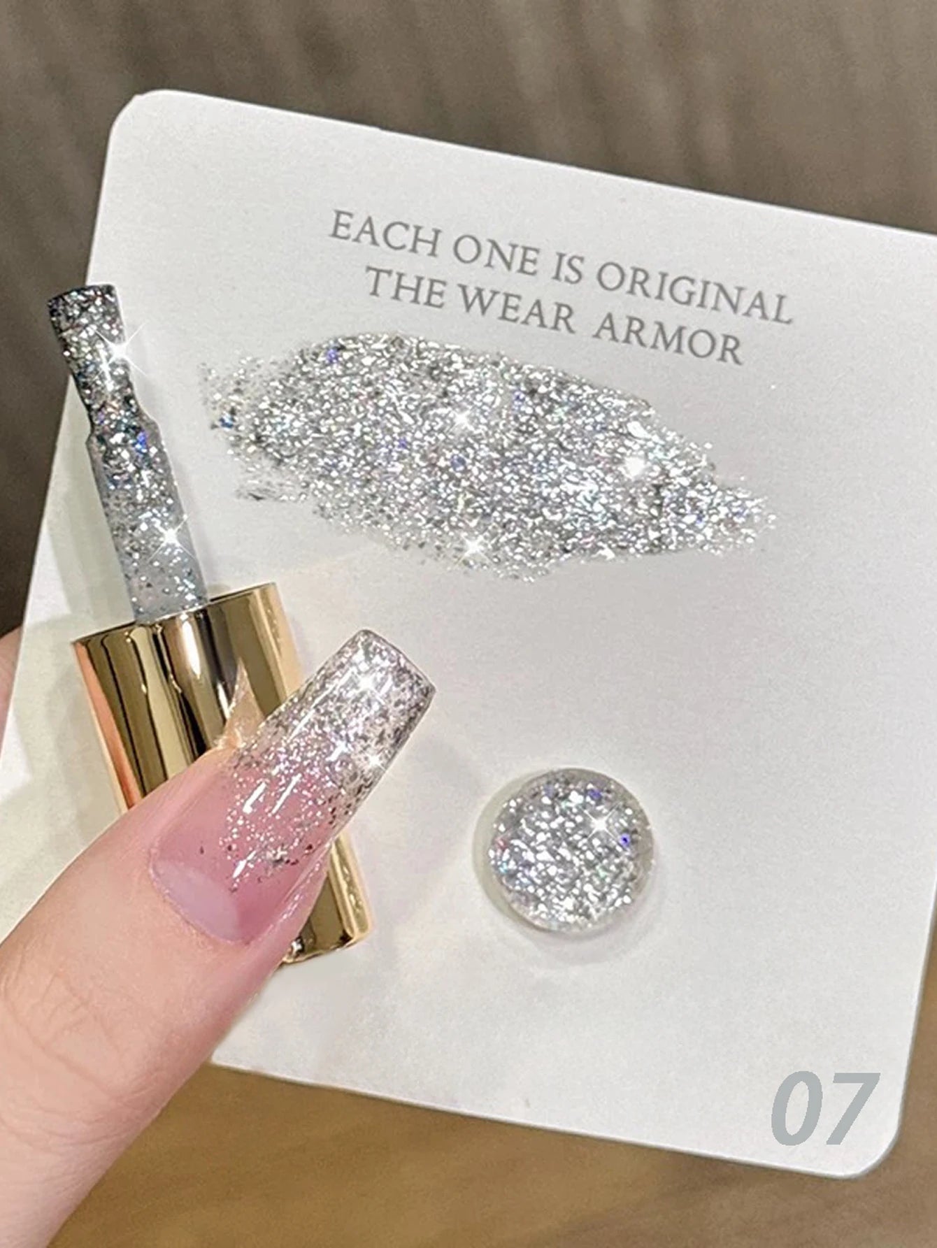 Gel Vernis Éclat Oolong 12 ml - MISS SHAKAN