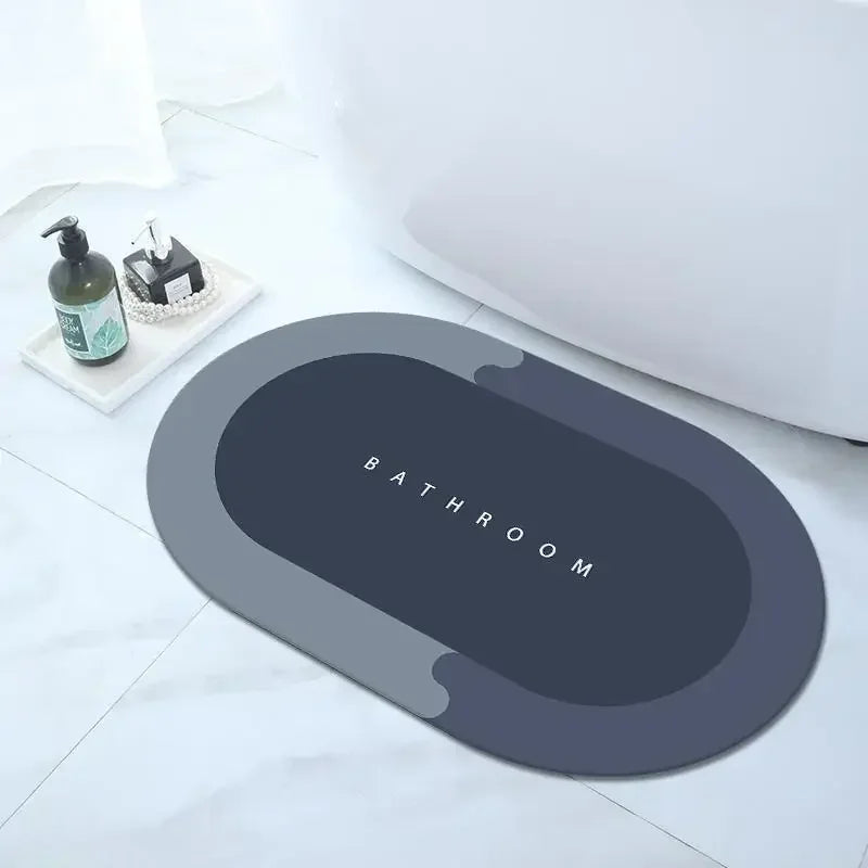 Tapis de bain ultra-absorbant et antidérapant HARKOCN