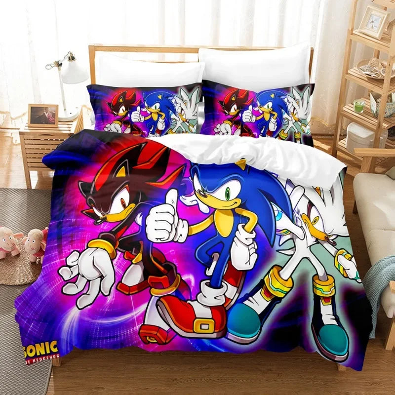 Draps Sonic 3D pour Enfants