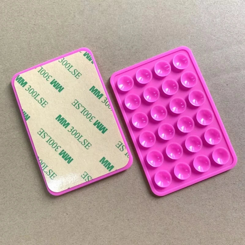 Ventouse Silicone 24 Carrés - Support Antidérapant