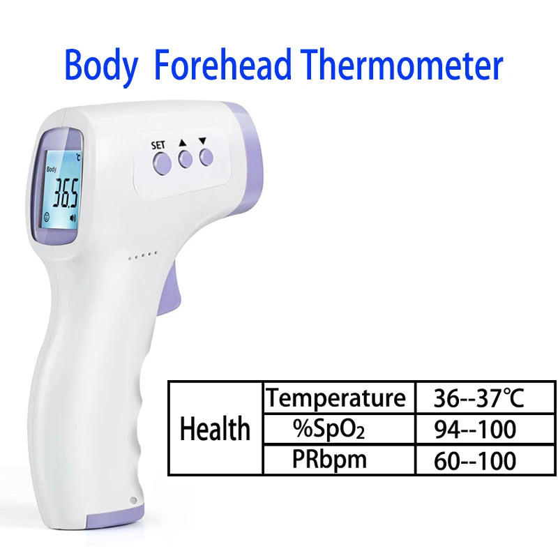 ThermoFlash : Thermomètre IR sans contact portable