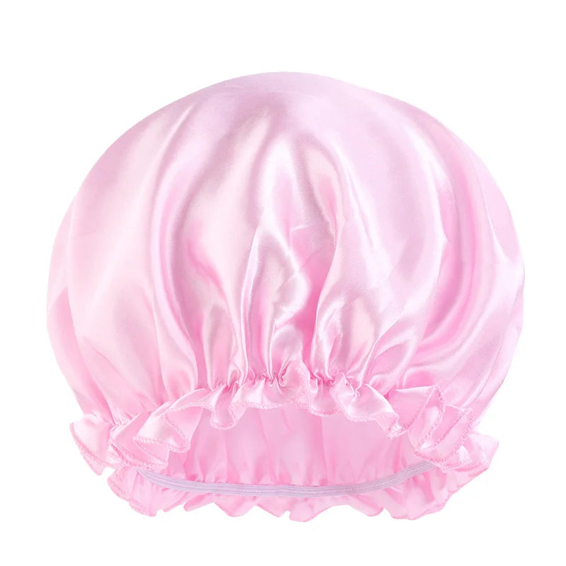 Bonnet Satin Élastique GATHERTOP - Élégance Nocturne