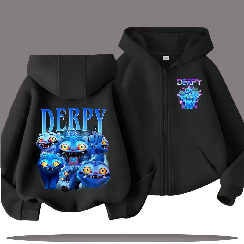Sweatshirt Zippé Kpop Démon Enfants