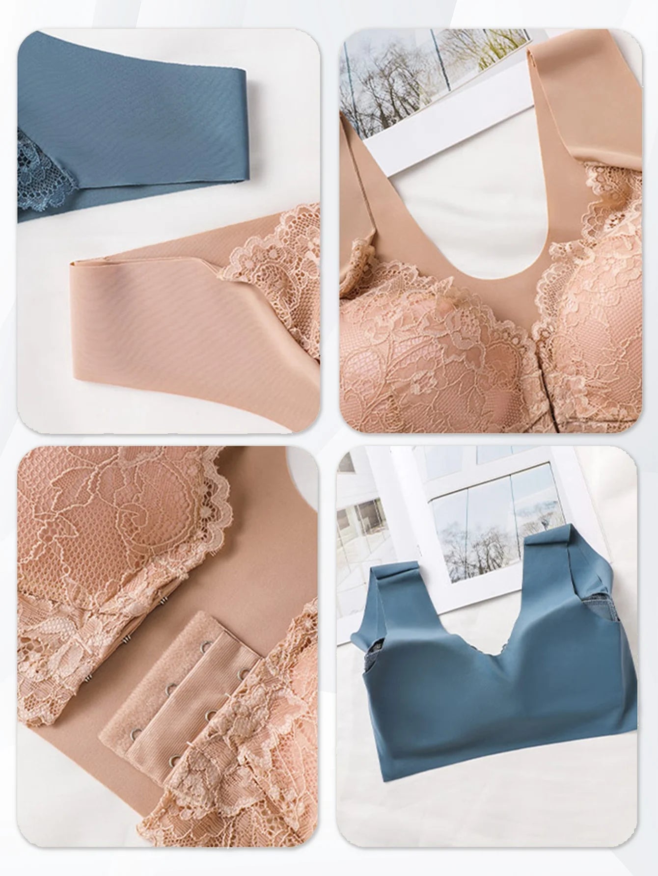 Soutien-gorge Soie Glacée Élégance