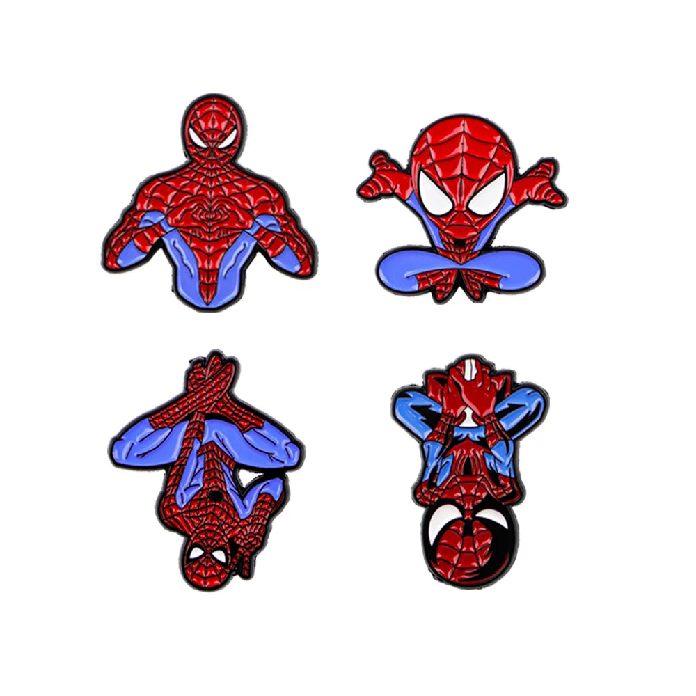 Cool Monster Cartoon Pins for Kids' Backpacks