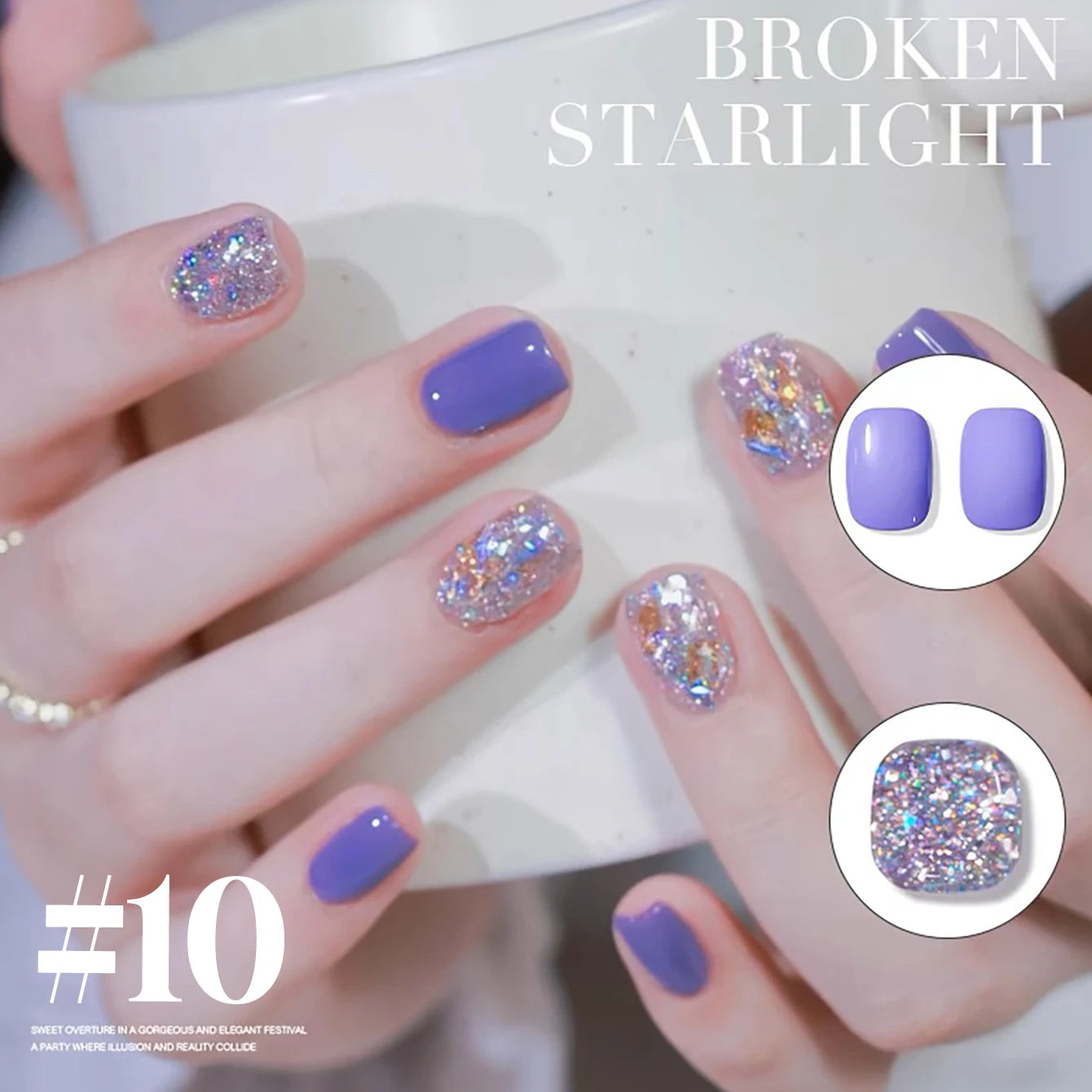 Gel Vernis Éclat Oolong 12 ml - MISS SHAKAN