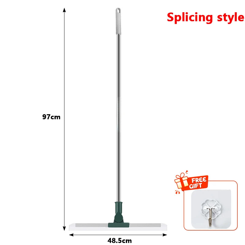 EcoSweep Telescopic Silicone Broom & Squeegee