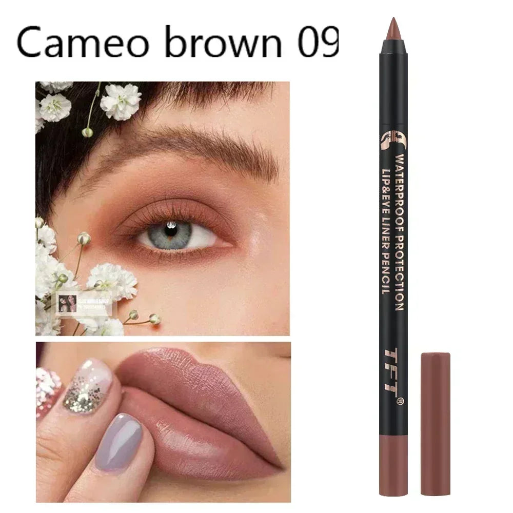 Blue-Brown Gel Eyeliner: Long-Lasting & Smooth