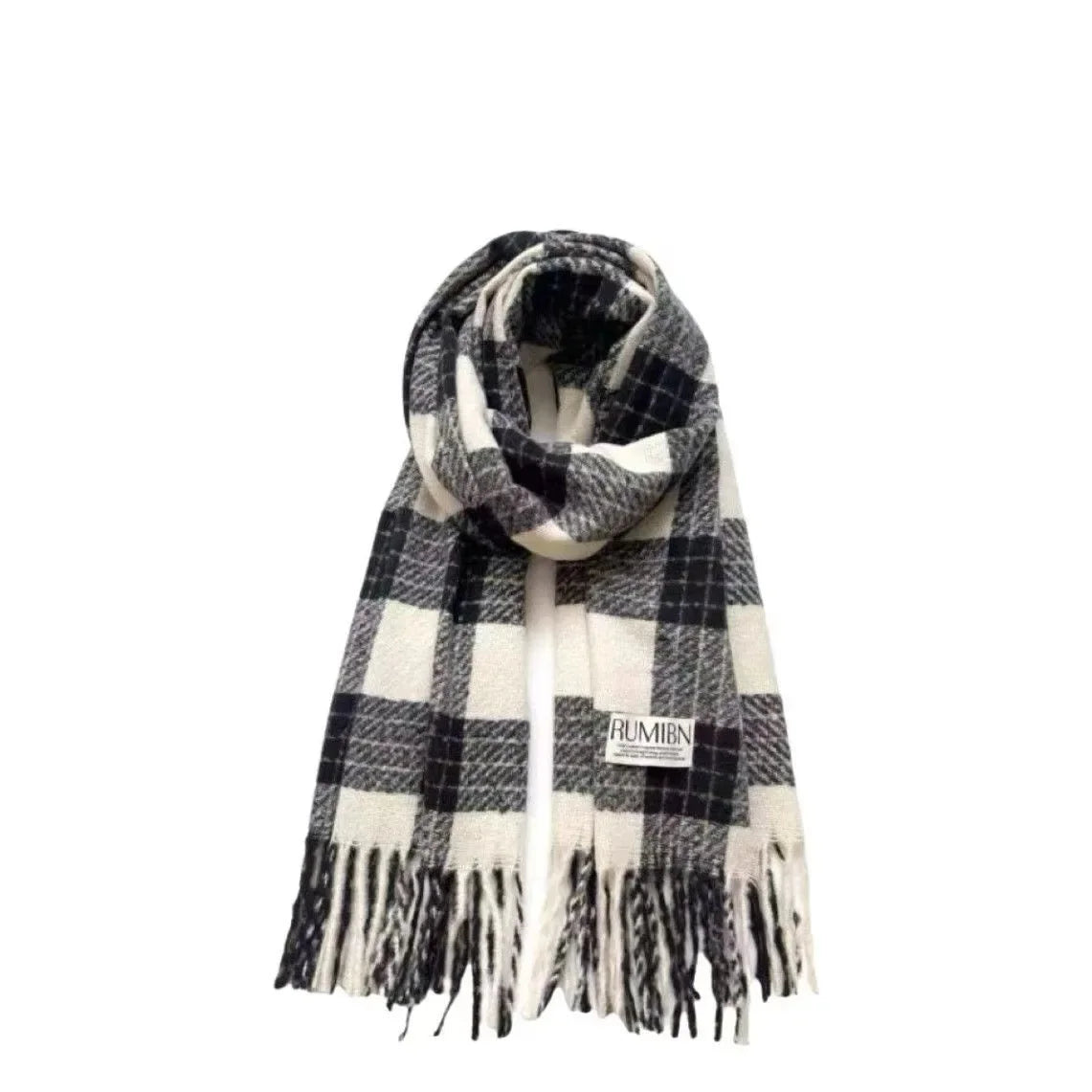 Écharpe Kimono en Cachemire Épais - Élégance et Chaleur