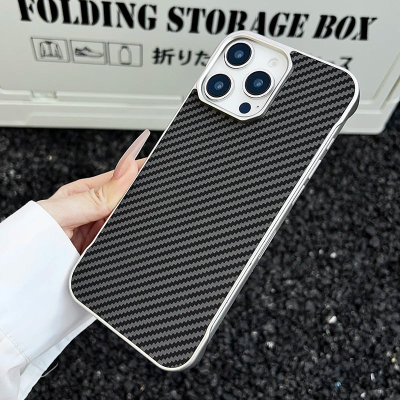 Carbon Luxe Case: Sleek iPhone Protection & Heat Dissipation