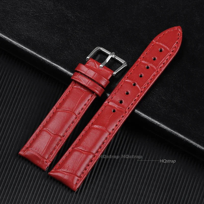 HQstrap Universal Leather Watch Bands - 18-22mm