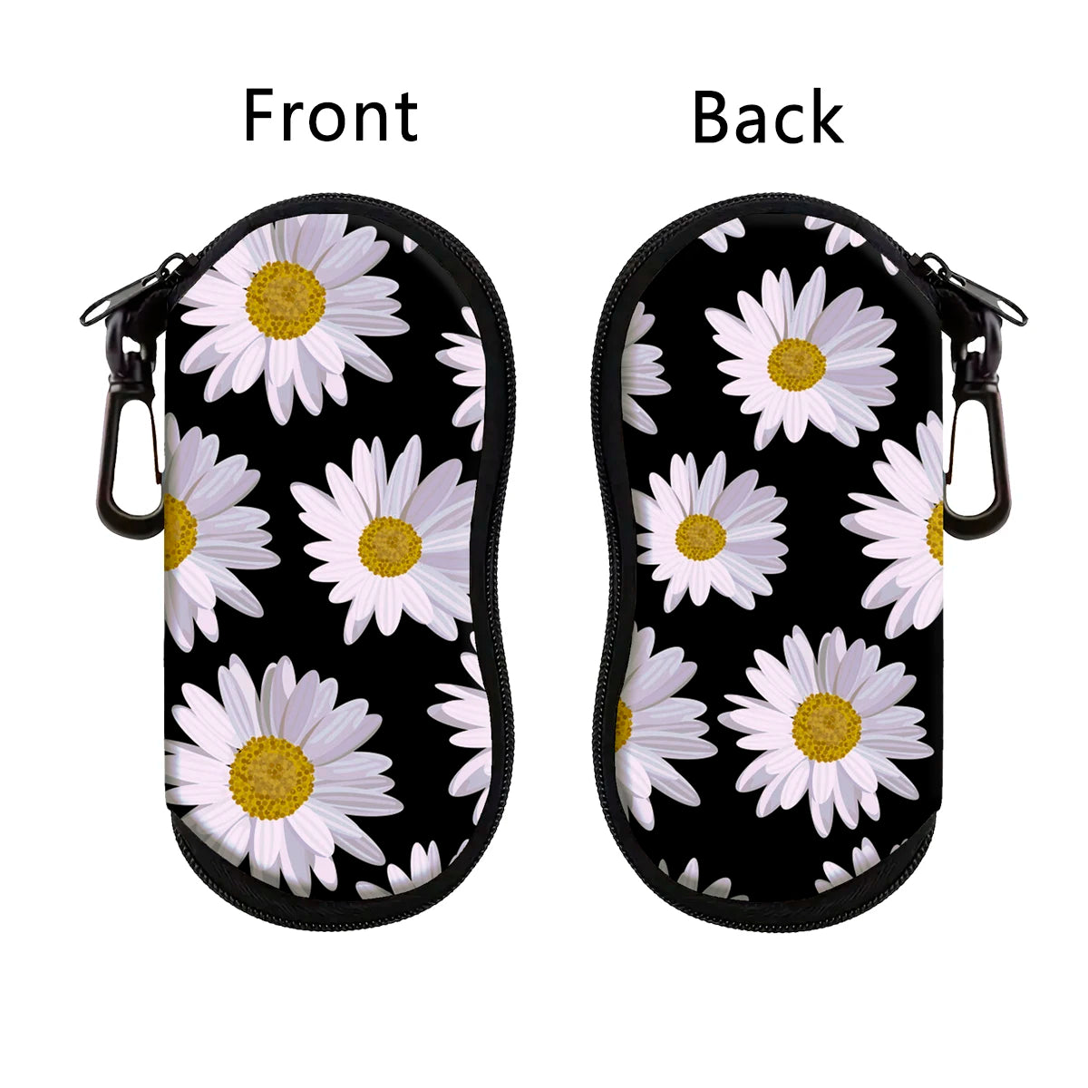Sunflower Cat Eyewear Case - Trendy & Portable