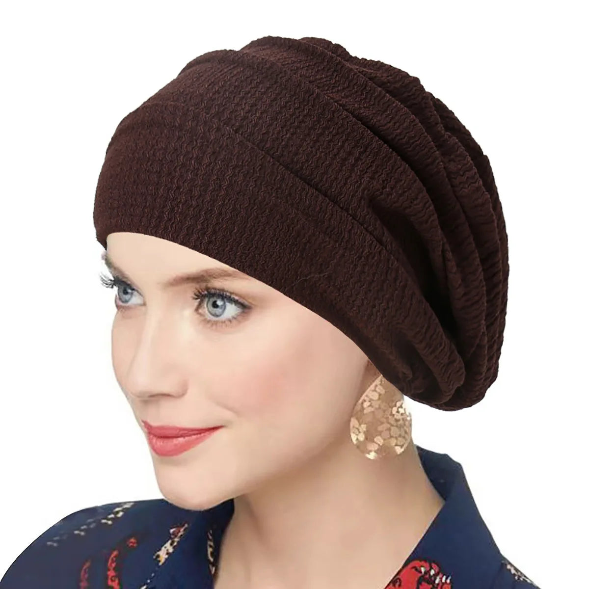 Turban Doux Élastique Femme
