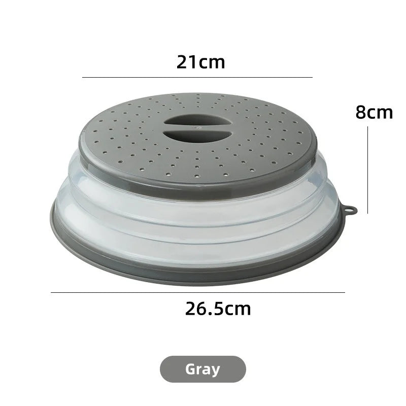 MicroGuard Duo: 2-in-1 Microwave Cover & Mat Combo