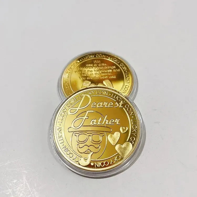 Monnaie Commémorative Bitcoin en Or Antique