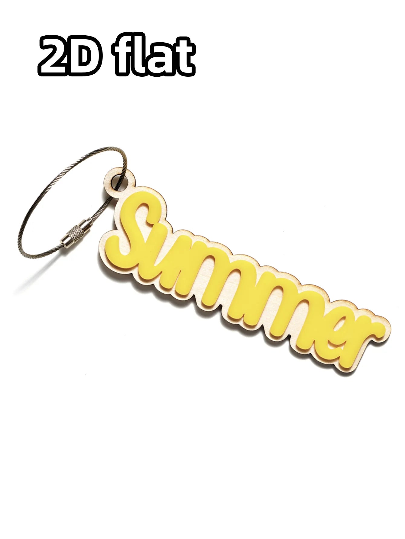 KeyCharm: Custom Name Keychain - Unique Daily Accessory