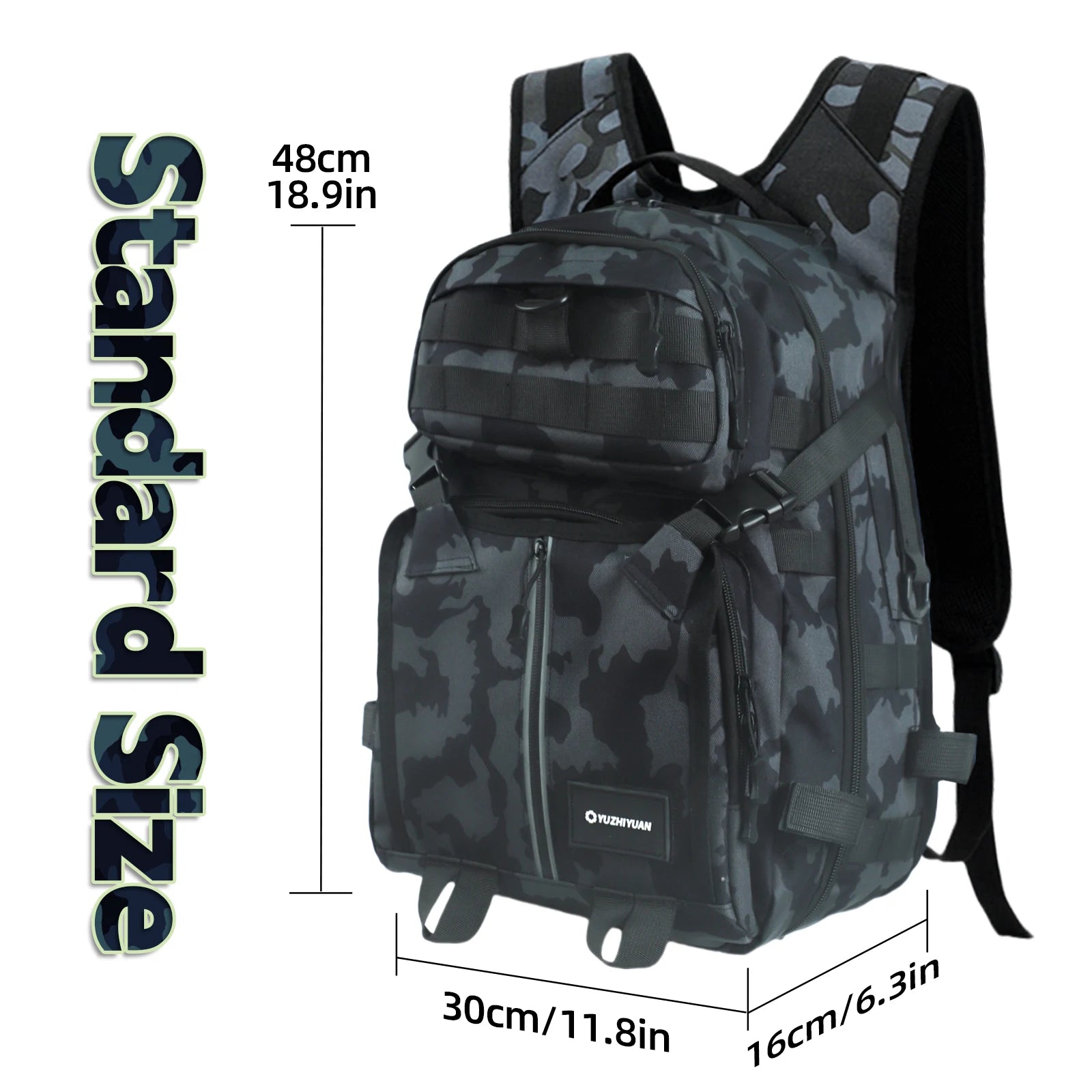 PêchePack Étanche: Sac à Dos Polyvalent en Oxford