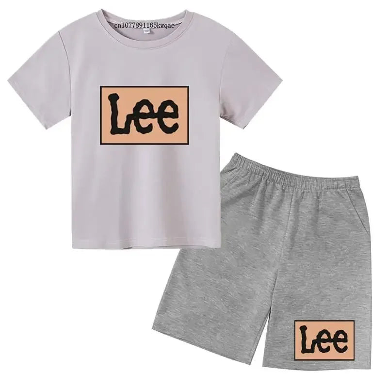Été Enfant Style Décontracté - Ensemble 2pcs Mixte