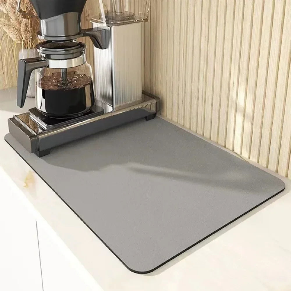 Eco-Dry Diatomaceous Coffee Mat & Kitchen Drain Pad
